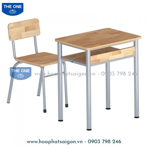 Bàn Học Sinh Gỗ Tự Nhiên BHS115-6G / BHS115-7G / GHS115-6G / GHS115-7G