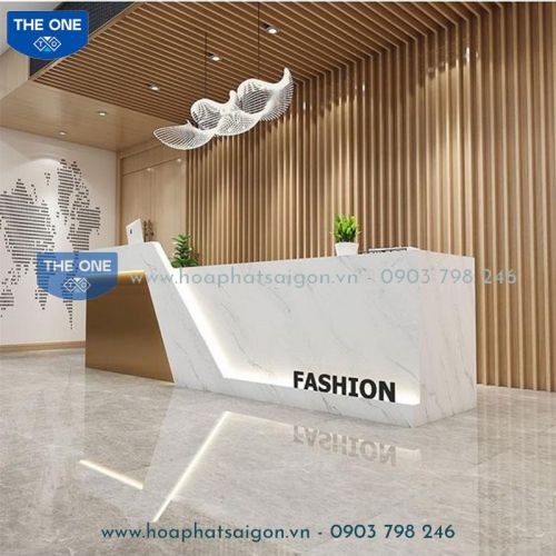 Quầy Lễ Tân Hiện Đại - Cao Cấp QLTCC103