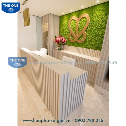 Quầy Lễ Tân Hiện Đại - Cao Cấp QLTCC128