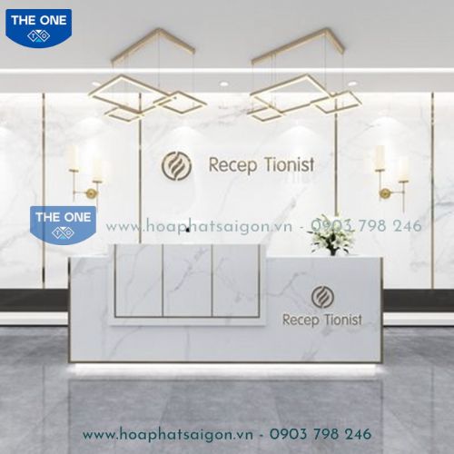 Quầy Lễ Tân Hiện Đại - Cao Cấp QLTCC149